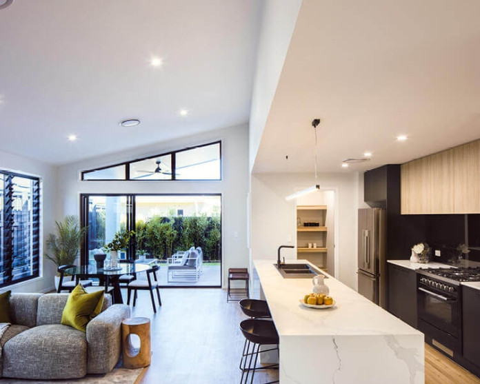 Residential plastering project with high-quality finishes in Wollongong by Plastrix
